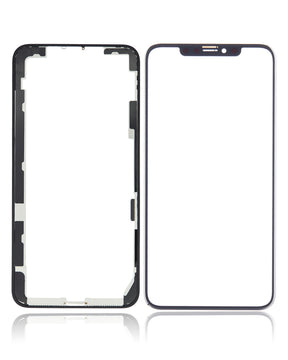 3 in 1 (Glass With OCA Pre-Installed + Frame) Compatible For iPhone XS Max (OCA Master)