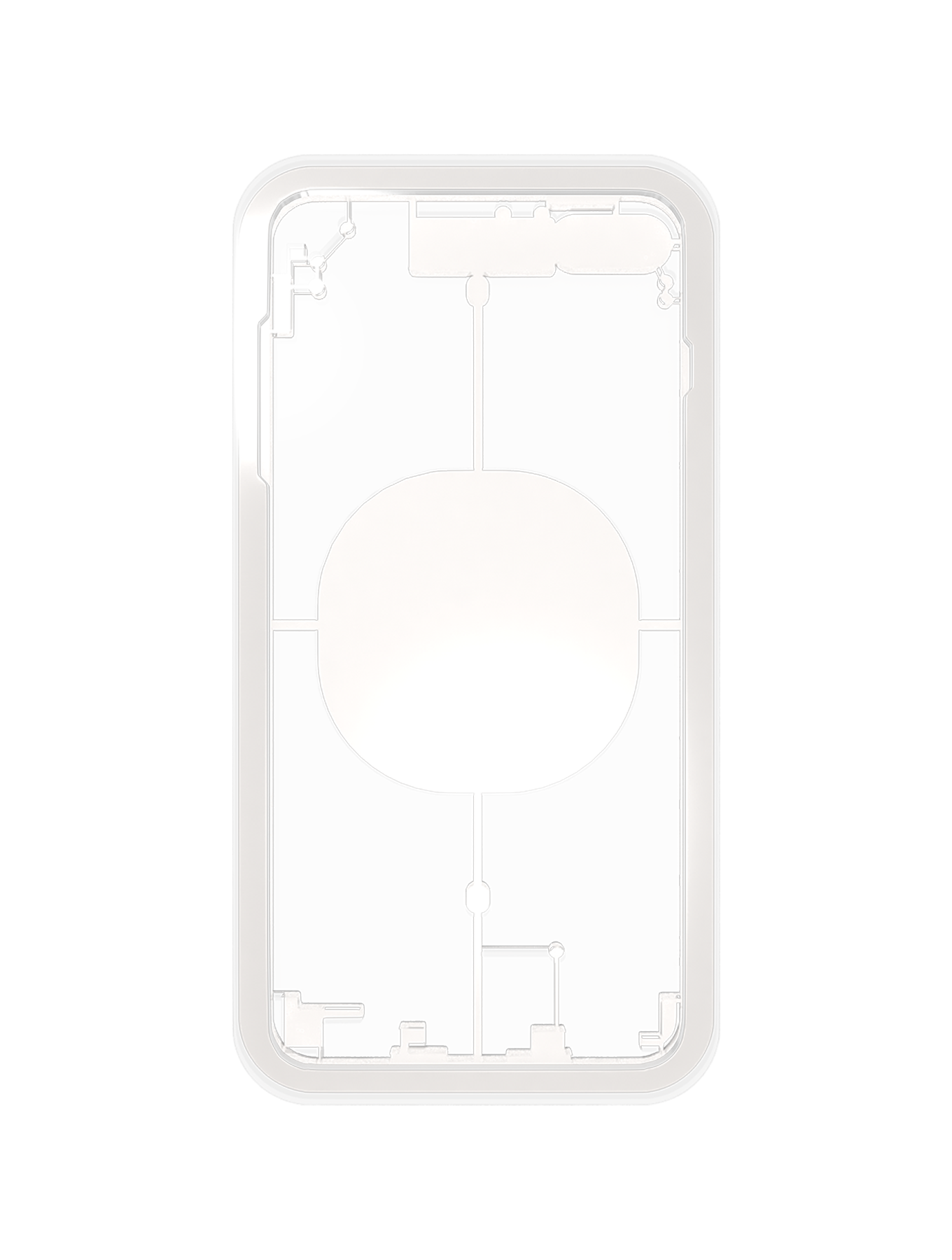 Laser Machine Protection Mold Compatible For iPhone 8 (M-Triangel)