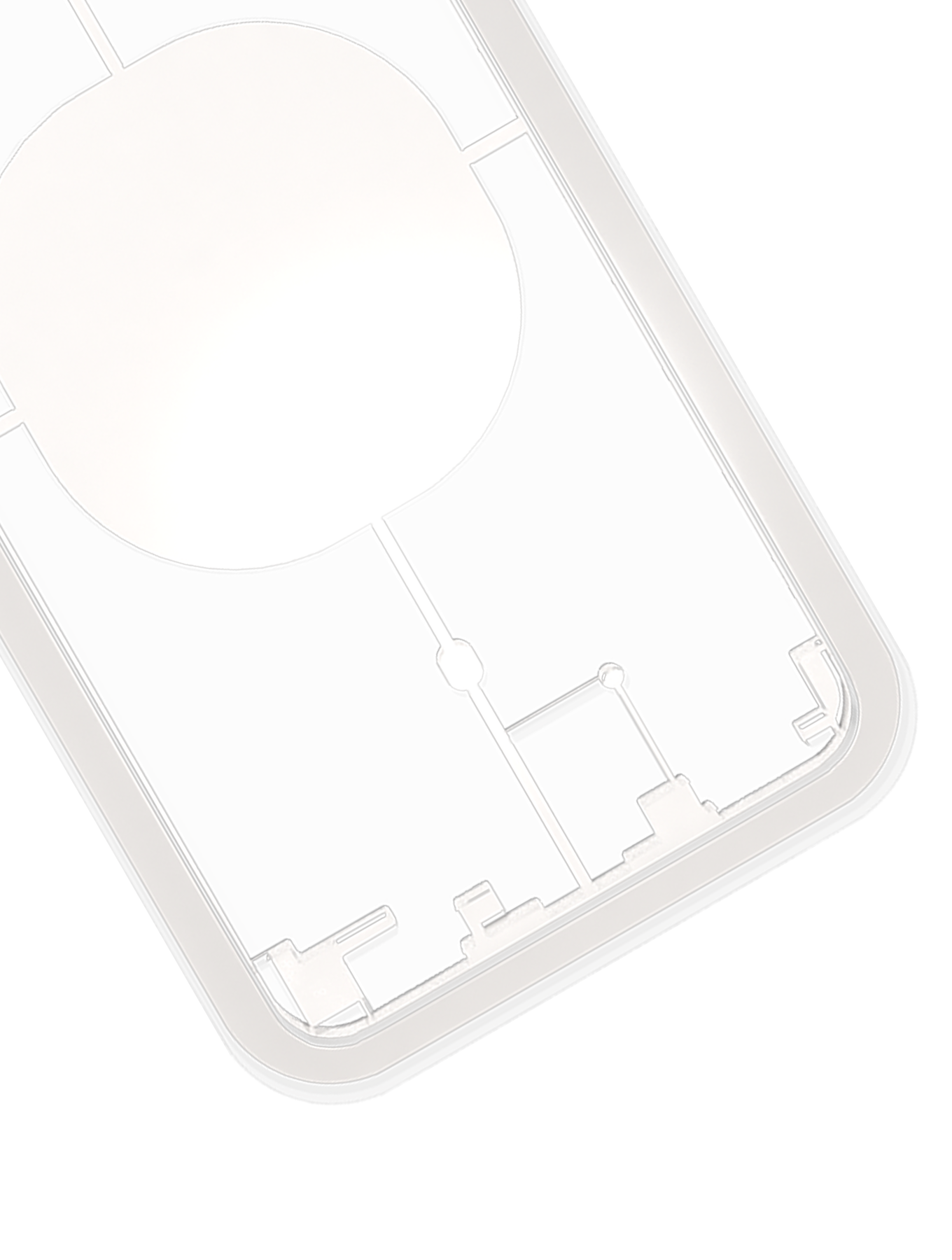 Laser Machine Protection Mold Compatible For iPhone 8 (M-Triangel)