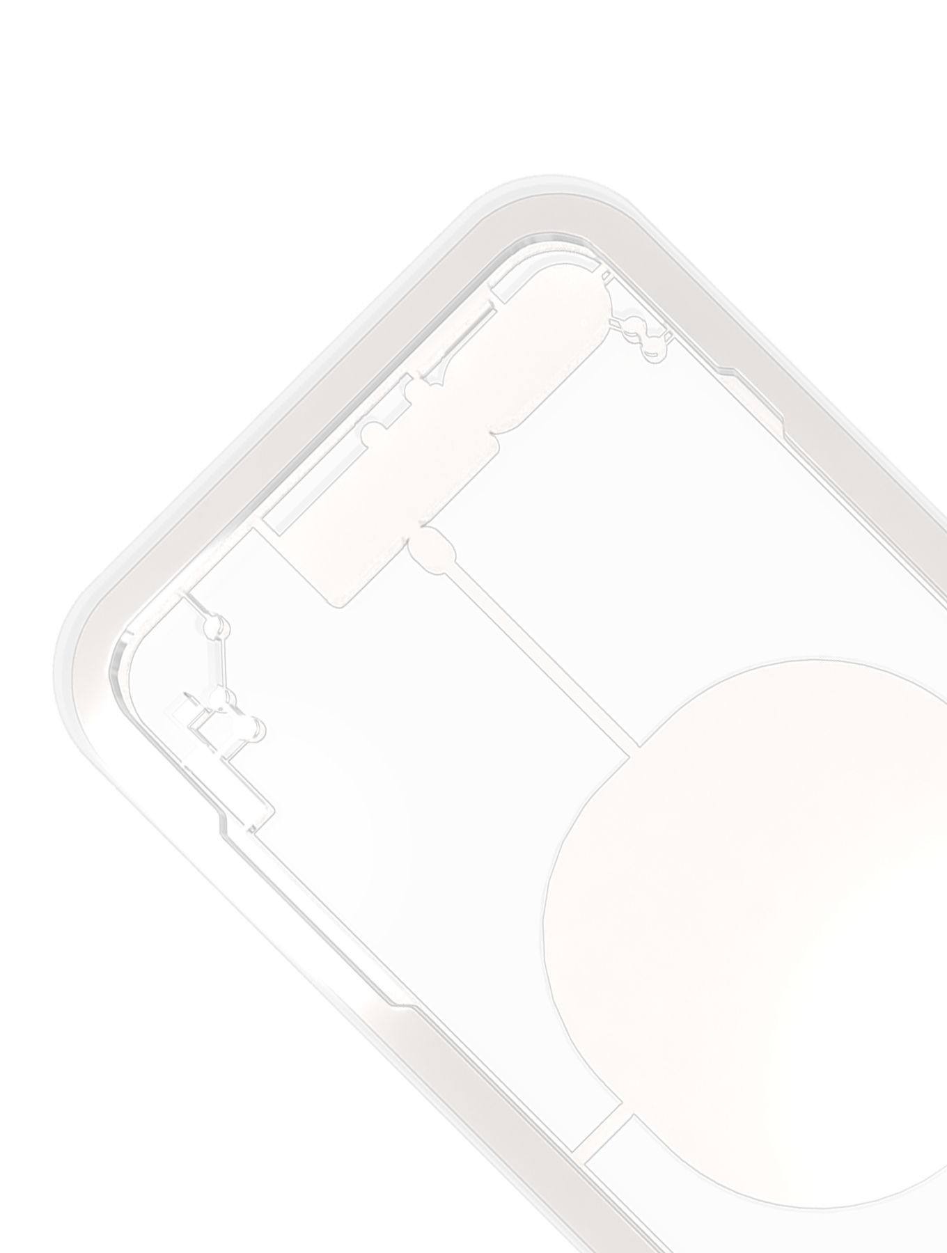 Laser Machine Protection Mold Compatible For iPhone 8 Plus (M-Triangel)