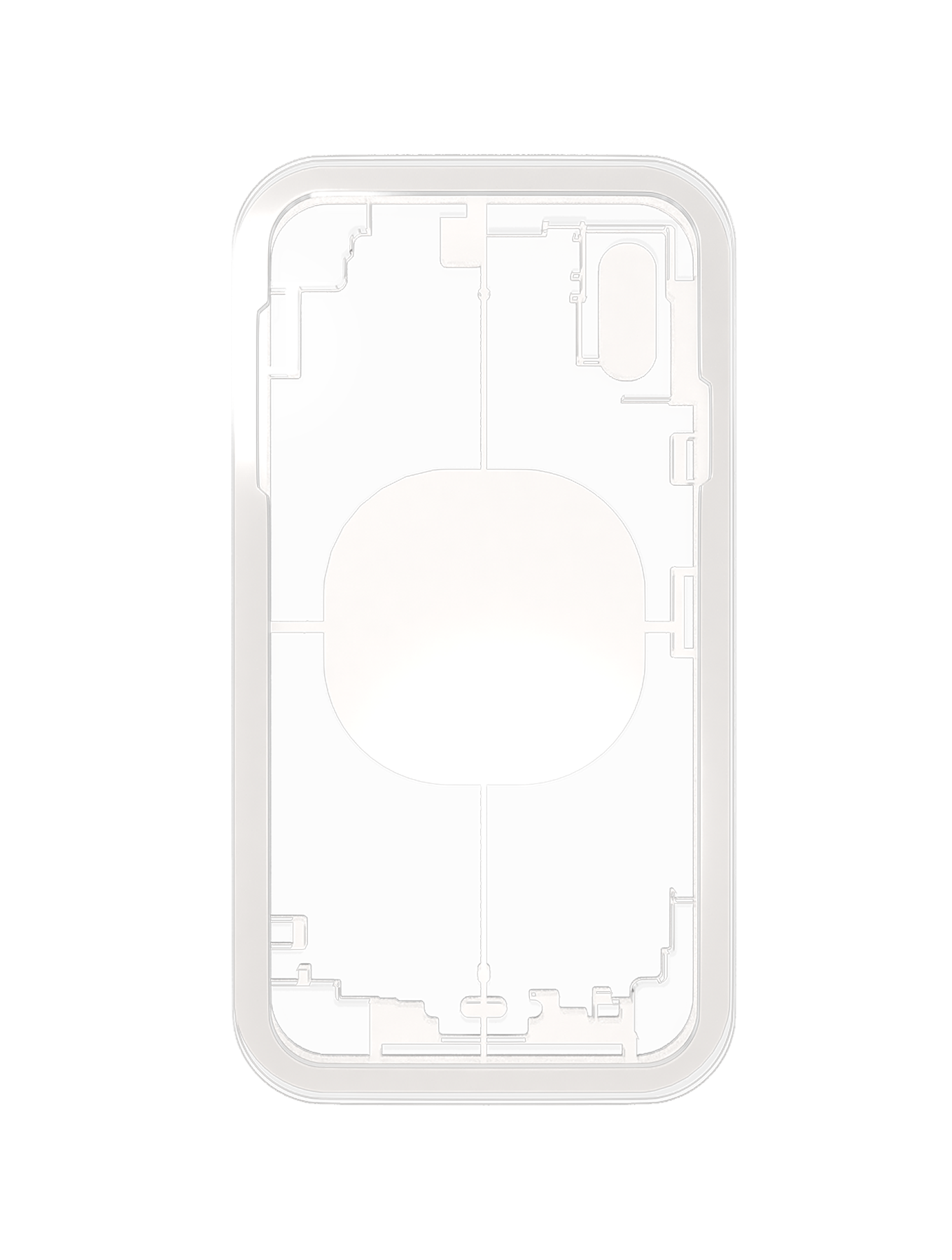 Laser Machine Protection Mold Compatible For iPhone XS (M-Triangel)