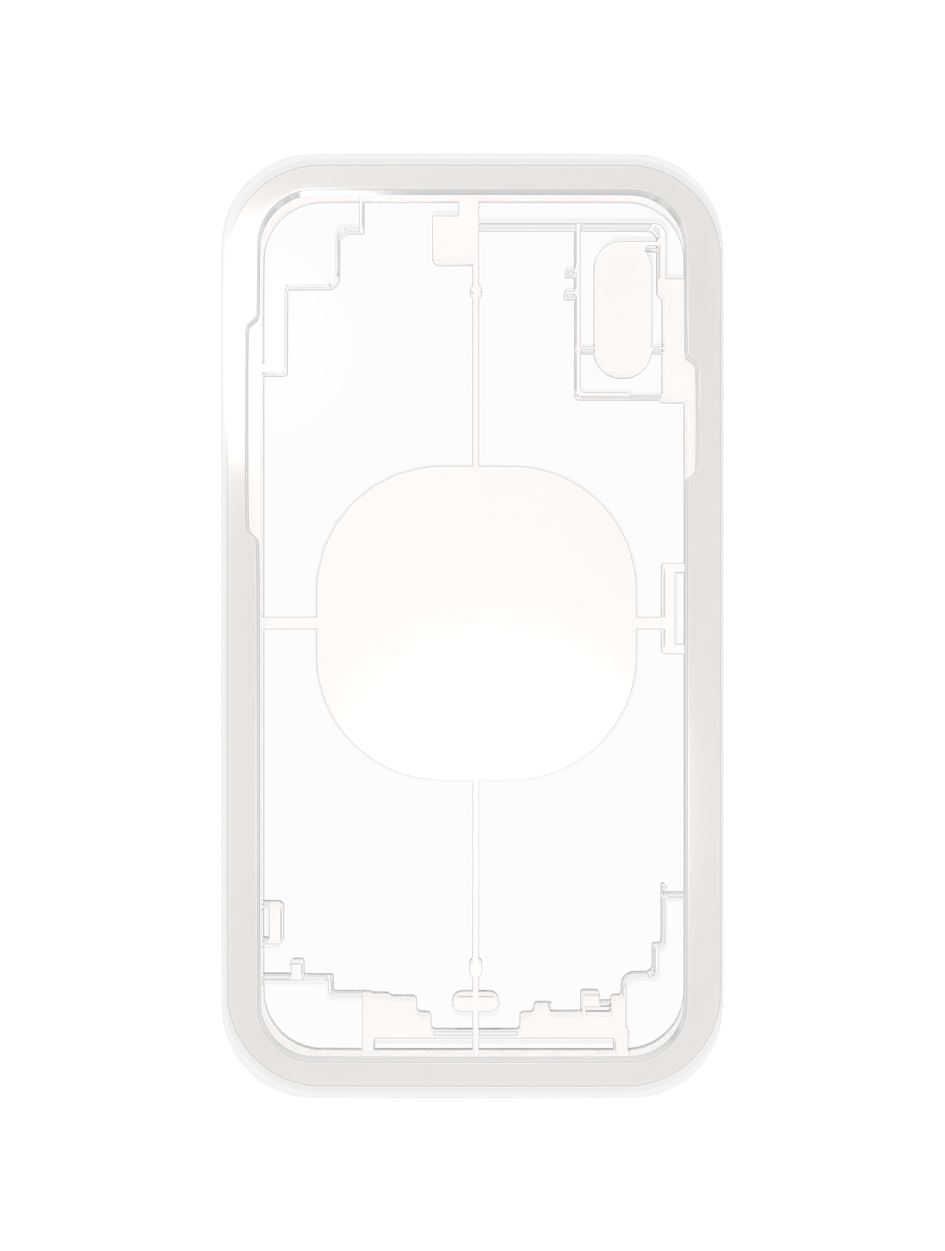 Laser Machine Protection Mold Compatible For iPhone XS Max (M-Triangel)