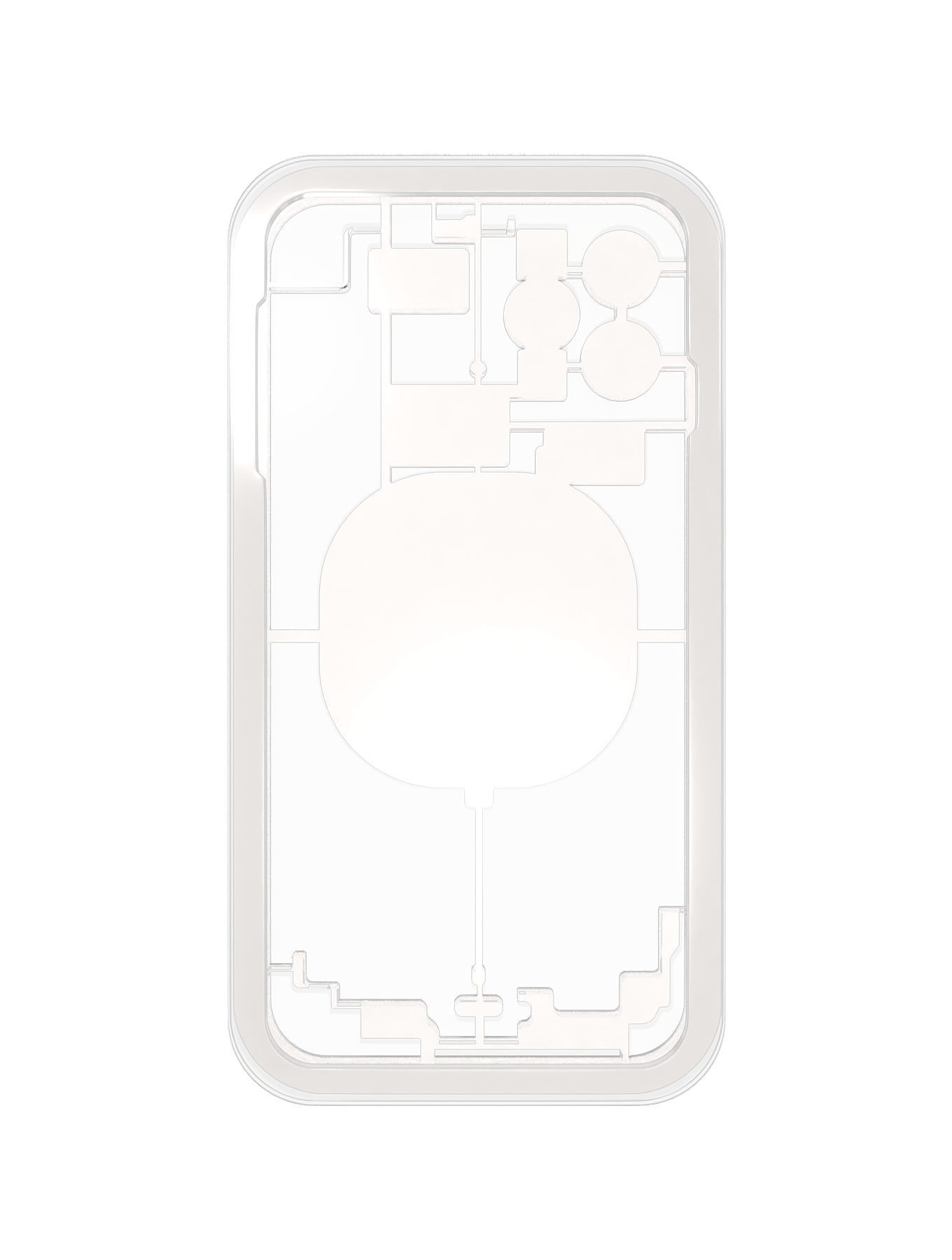 Laser Machine Protection Mold Compatible For iPhone 11 Pro Max (M-Triangel)