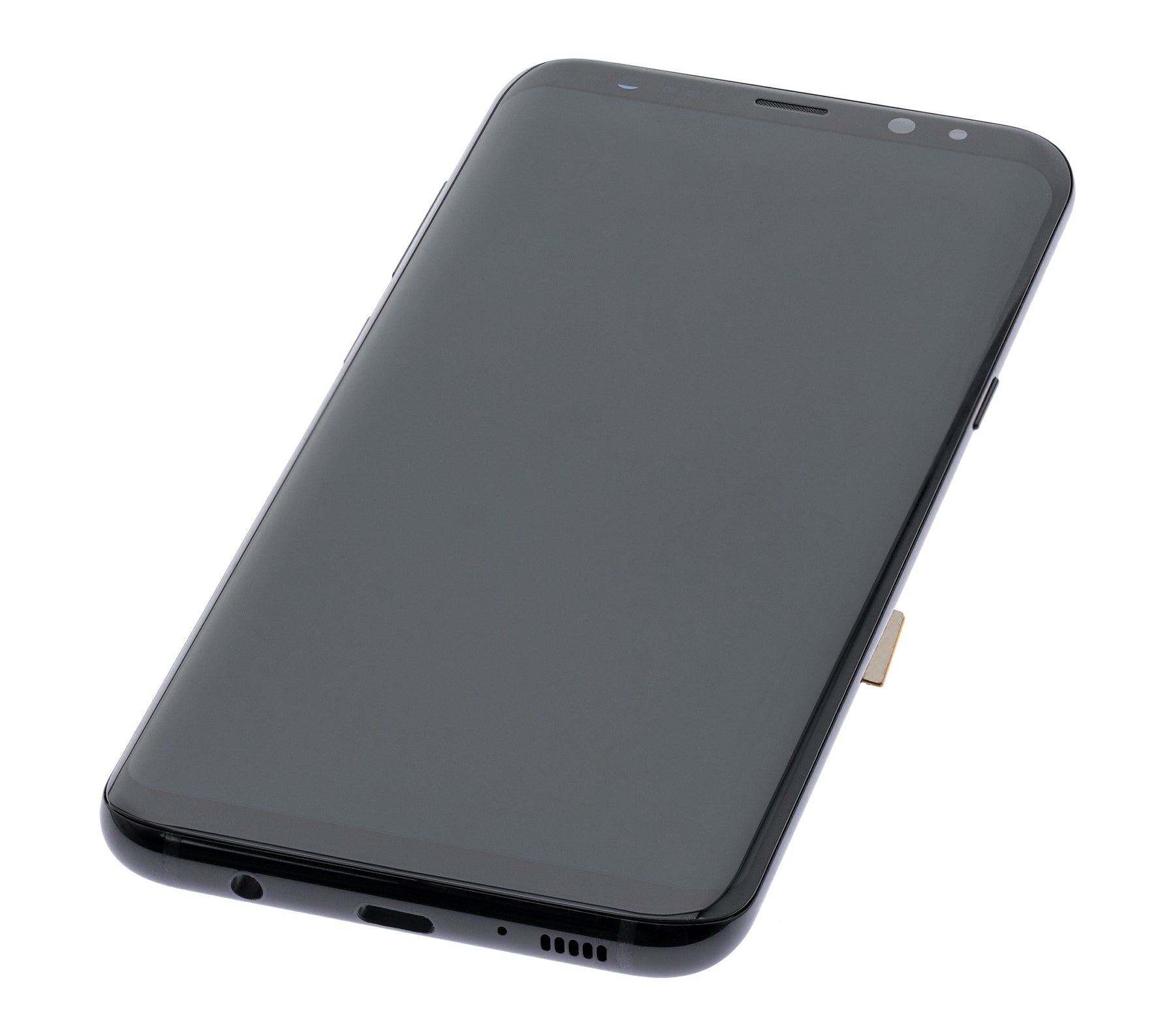 OLED Assembly With Frame Compatible For Samsung Galaxy S8 Plus Replacement (Vemake) (Midnight Black)