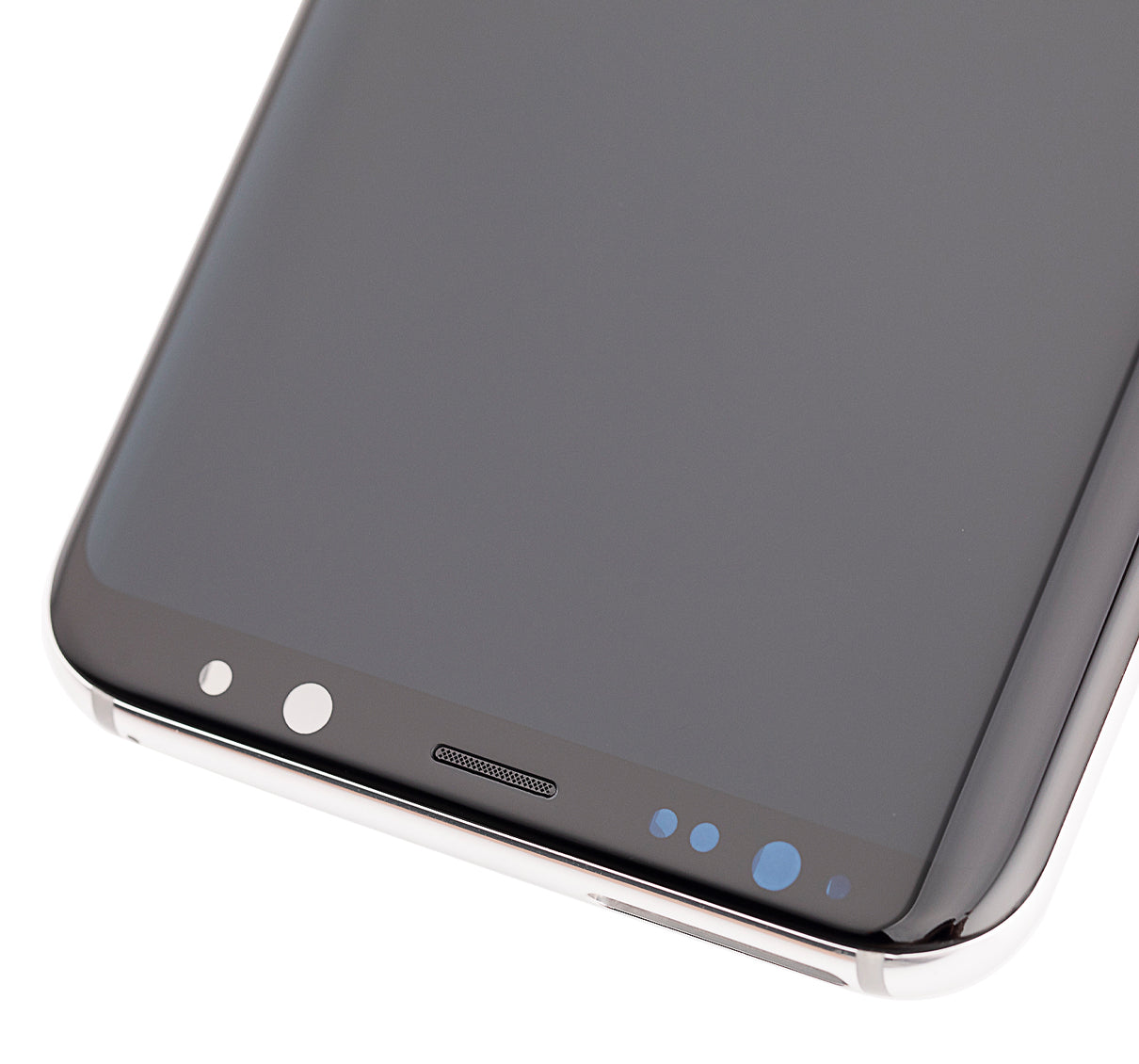 Replacement OLED Assembly With Frame Compatible For Samsung Galaxy S8 Plus (Vemake) (Arctic Silver)