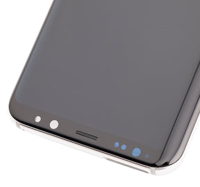 Replacement OLED Assembly With Frame Compatible For Samsung Galaxy S8 Plus (Vemake) (Arctic Silver)