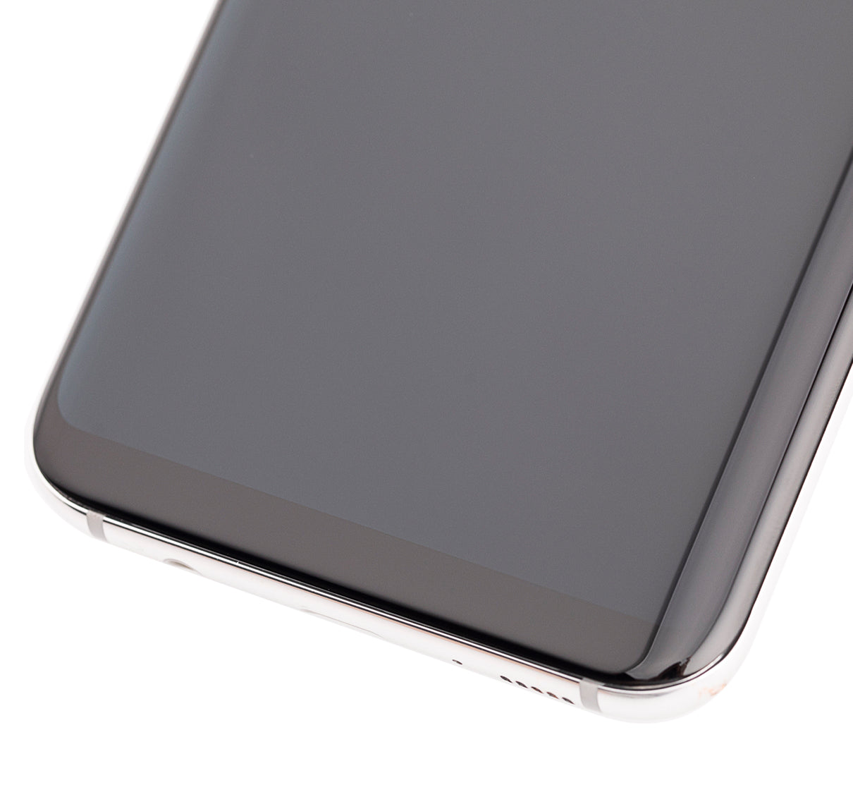 Replacement OLED Assembly With Frame Compatible For Samsung Galaxy S8 Plus (Vemake) (Arctic Silver)