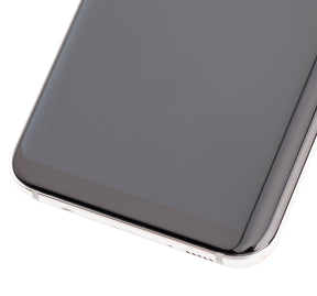 Replacement OLED Assembly With Frame Compatible For Samsung Galaxy S8 Plus (Vemake) (Arctic Silver)