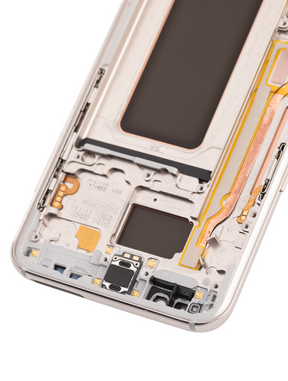 Replacement OLED Assembly With Frame Compatible For Samsung Galaxy S8 Plus (Vemake) (Maple Gold)