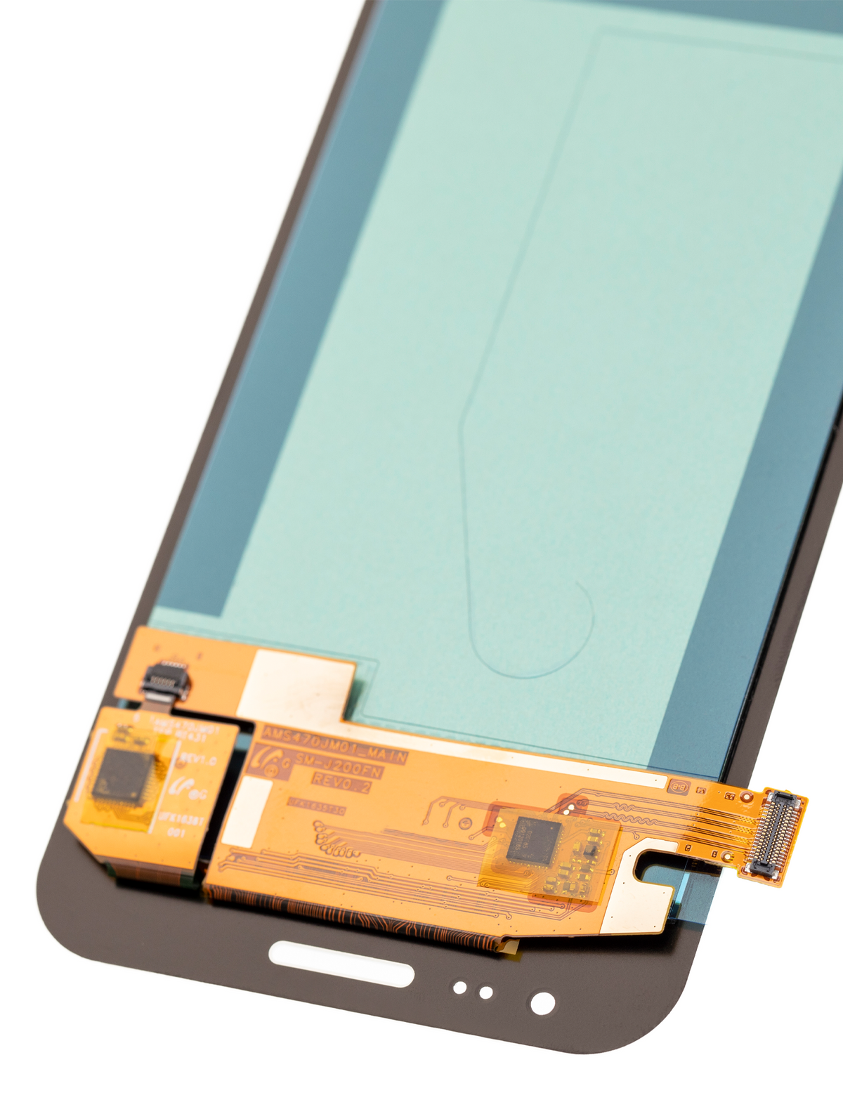 OLED Assembly Without Frame Compatible For Samsung Galaxy J2 (J200 / 2015) (Aftermarket Plus) (White)