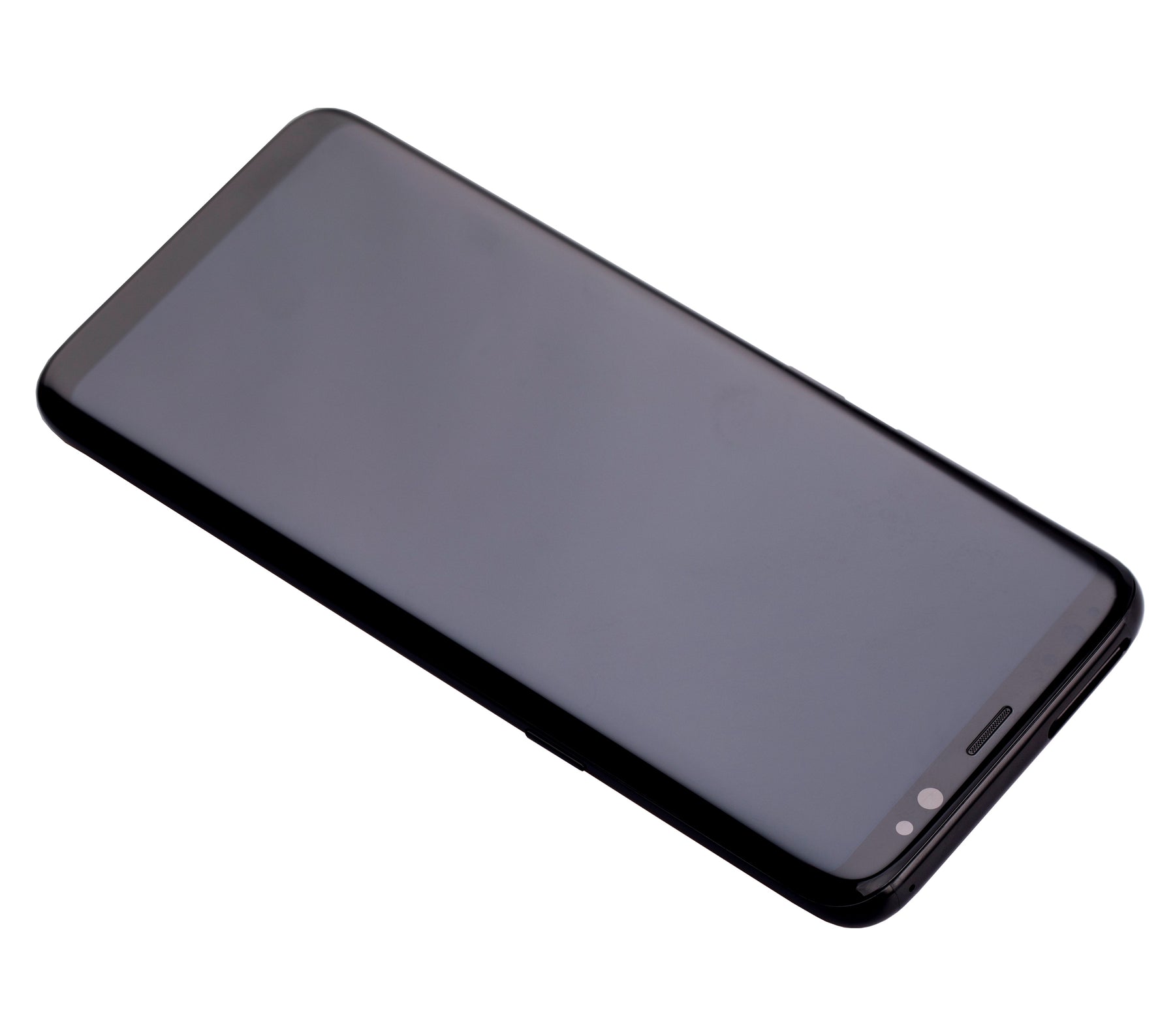 Replacement OLED Assembly With Frame Compatible For Samsung Galaxy S8 (Refurbished) (Midnight Black)