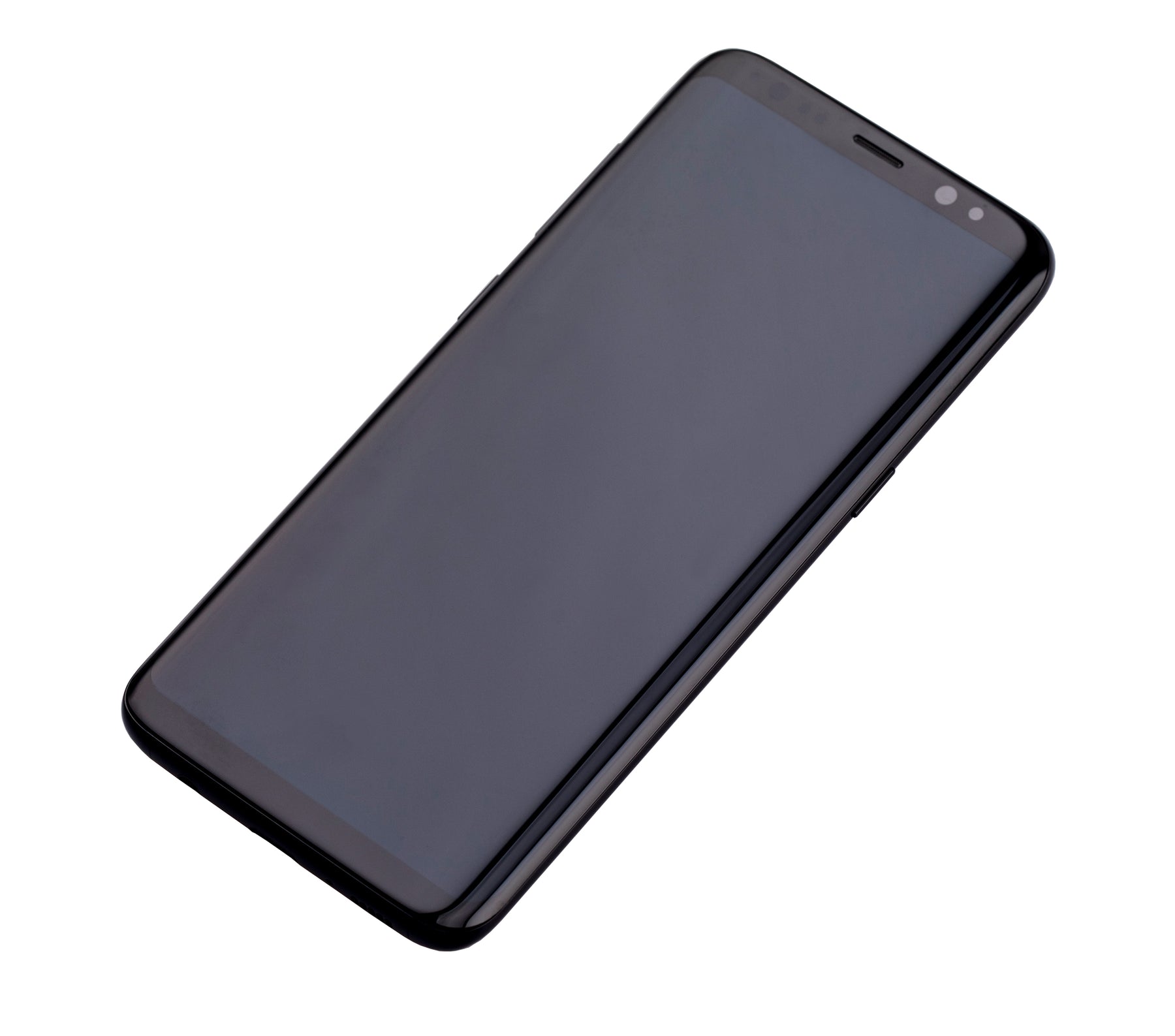 Replacement OLED Assembly With Frame Compatible For Samsung Galaxy S8 (Refurbished) (Midnight Black)