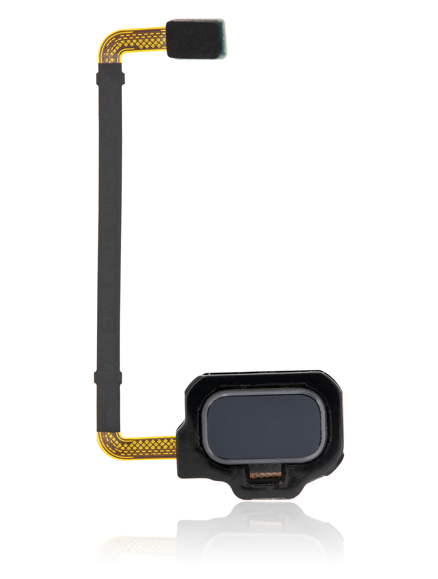 Fingerprint Reader With Flex Cable Compatible For Samsung Galaxy S8 Active Replacement (Meteor Gray)