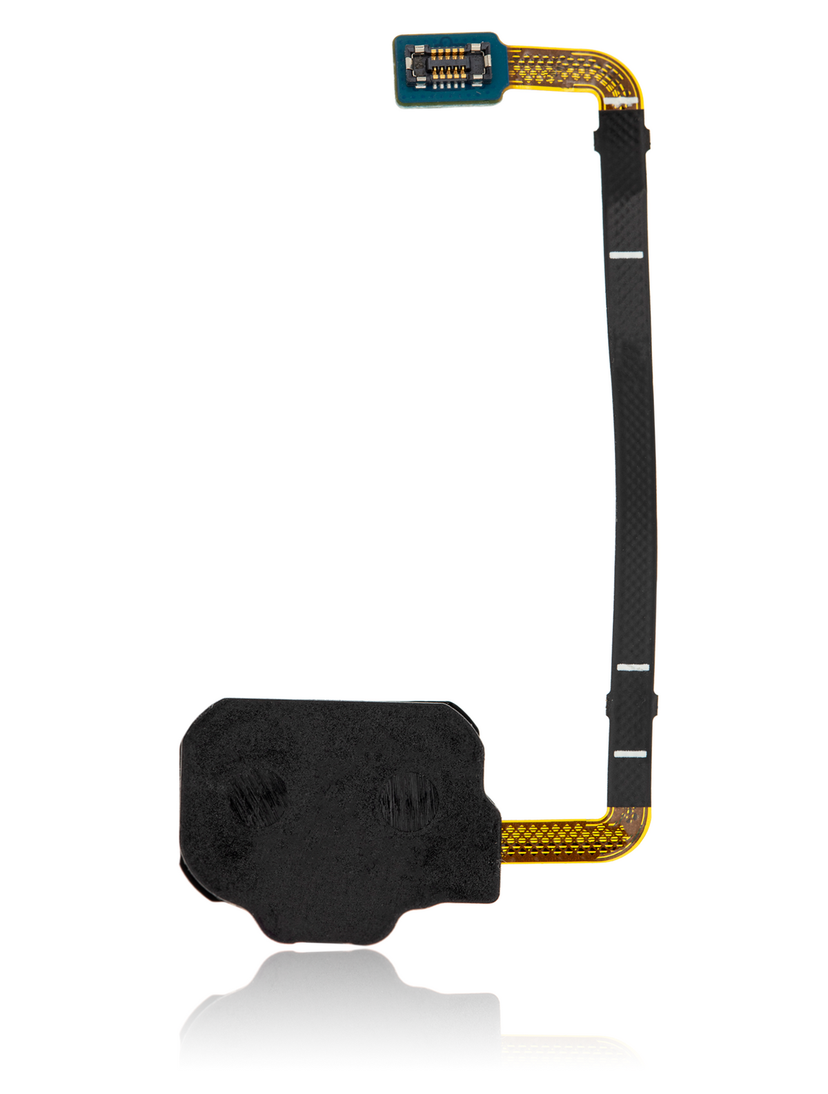 Fingerprint Reader With Flex Cable Replacement Compatible For Samsung Galaxy S8 Active (Tungsten Gold)