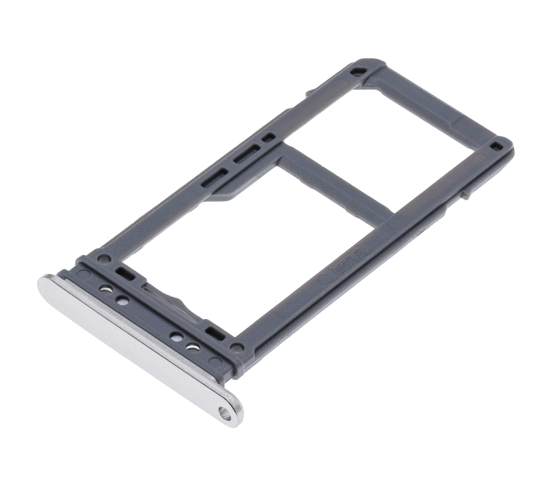 Replacement Single Sim Card Tray Compatible For Samsung Galaxy S8 / S8 Plus (Arctic Silver)