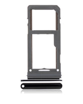 Replacement Single Sim Card Tray Compatible For Samsung Galaxy S8 / S8 Plus (Midnight Black)