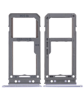 Replacement Single Sim Card Tray Compatible For Samsung Galaxy S8 / S8 Plus (Orchid Gray)