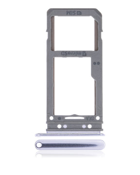 Single Sim Card Tray Replacement Compatible For Samsung Galaxy S8 / S8 Plus (Orchid Gray)