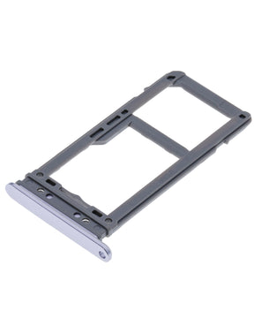 Single Sim Card Tray Replacement Compatible For Samsung Galaxy S8 / S8 Plus (Orchid Gray)