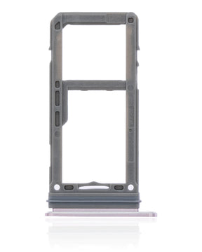 Replacement Dual Sim Card Tray Compatible For Samsung Galaxy S8 / S8 Plus (Midnight Black)