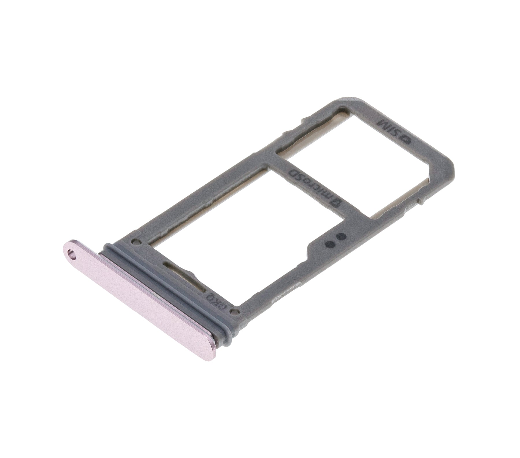 Replacement Dual Sim Card Tray Compatible For Samsung Galaxy S8 / S8 Plus (Midnight Black)