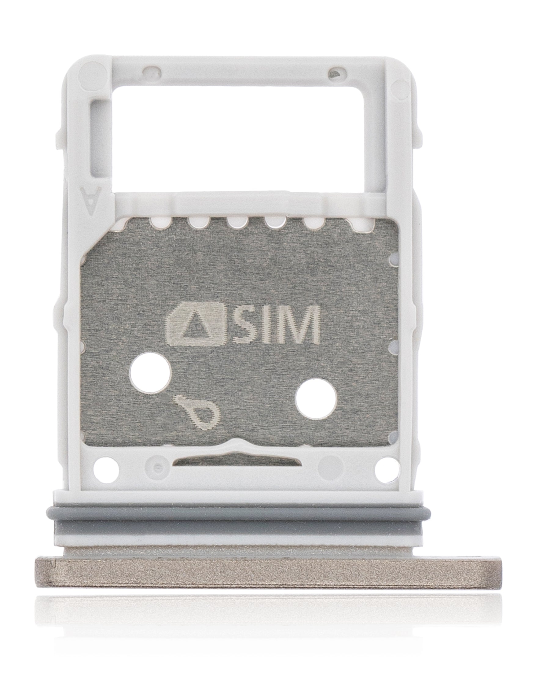 Single Sim Card Tray Compatible For Samsung Galaxy S8 Active Replacement by Macfactory.Store(Tungsten Gold)