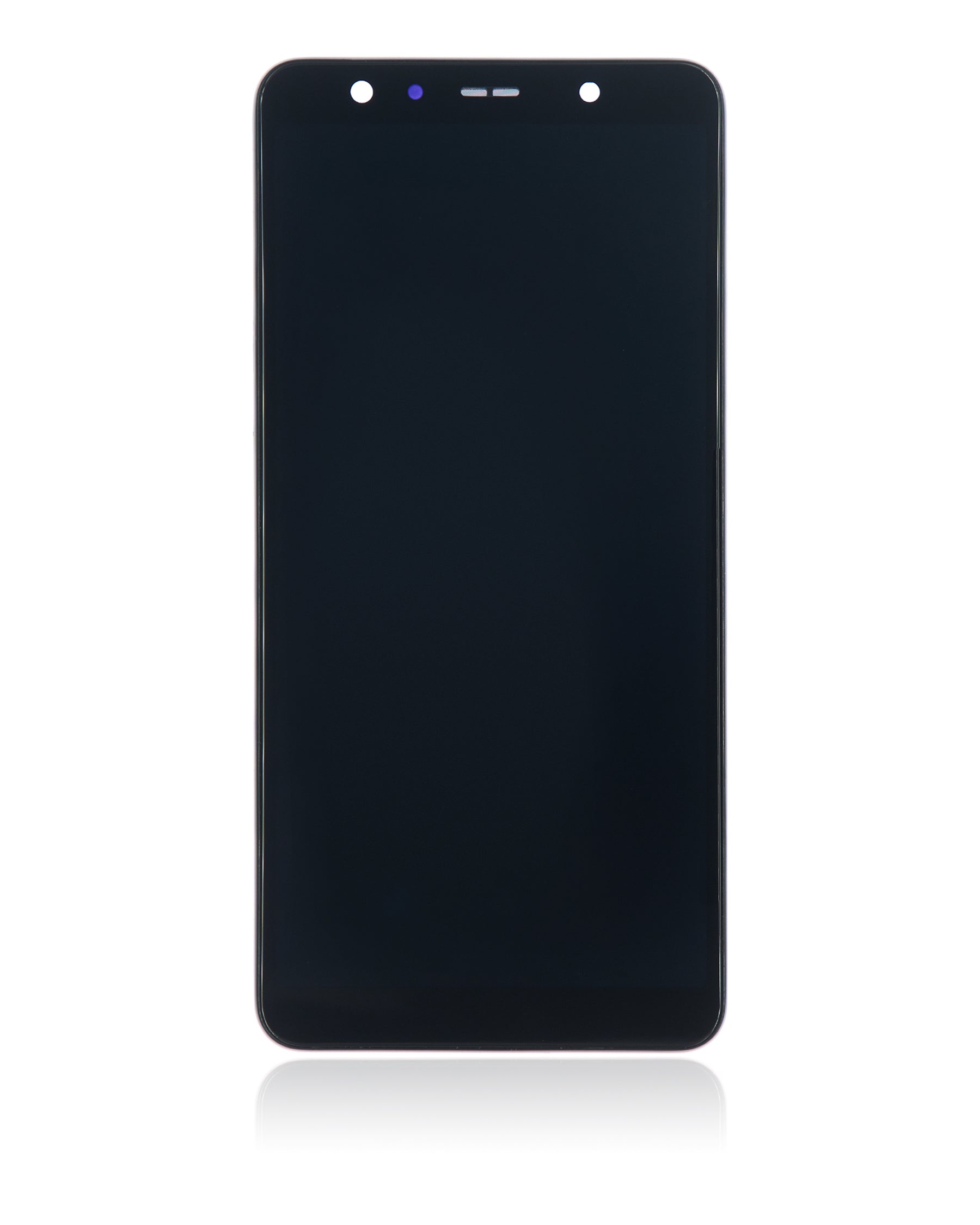 Replacement OLED Assembly With Frame Compatible For Samsung Galaxy A7 by Macfactory.in (A750 / 2018) (Vemake) (Black)