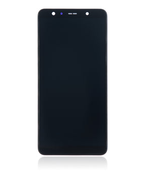 Replacement OLED Assembly With Frame Compatible For Samsung Galaxy A7 by Macfactory.in (A750 / 2018) (Vemake) (Black)