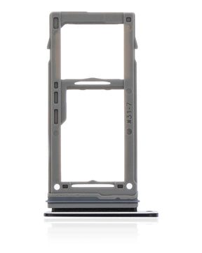 Single Sim Card Tray Replacement Compatible For Samsung Galaxy S9 / S9 Plus (Midnight Black)