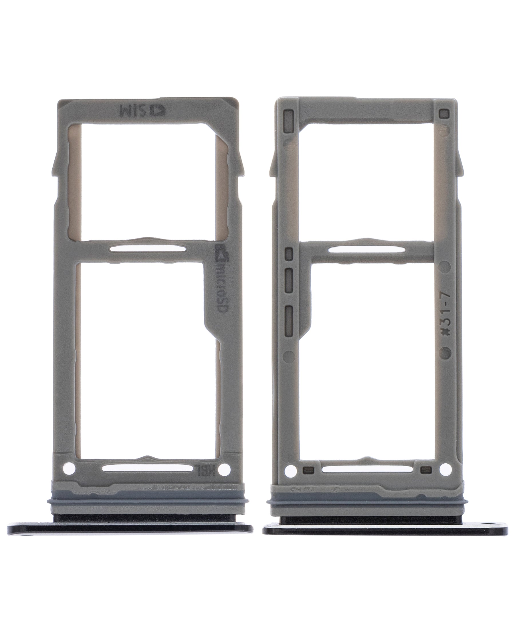 Single Sim Card Tray Replacement Compatible For Samsung Galaxy S9 / S9 Plus (Midnight Black)