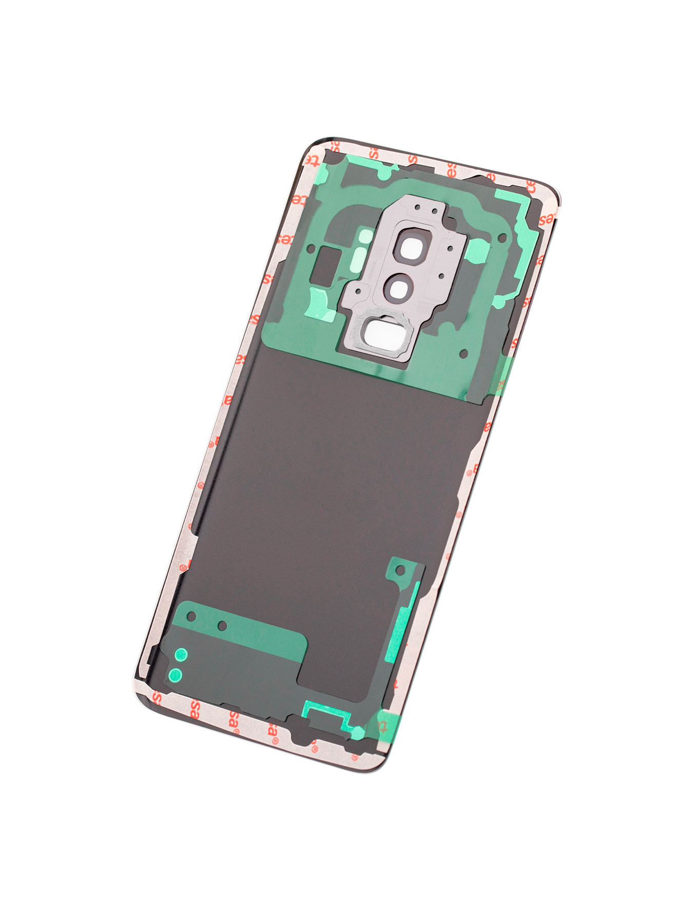 Back Cover Glass With Camera Lens Compatible For Samsung Galaxy S9 Plus Replacement  (No Logo) (Vemake) (Titanium Gray)