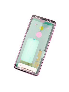 Replacement Mid-Frame Housing Compatible For Samsung Galaxy S9 Plus (With Small Parts) (Lilac Purple)