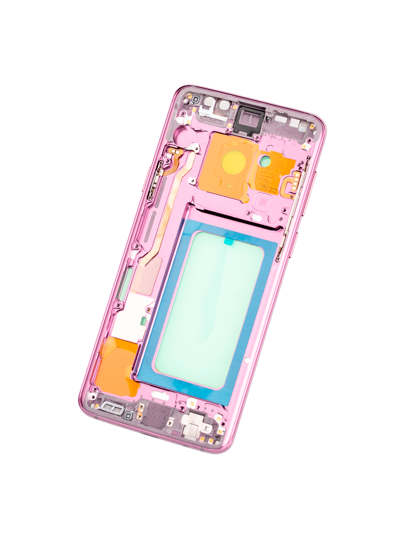 Replacement Mid-Frame Housing Compatible For Samsung Galaxy S9 Plus (With Small Parts) (Lilac Purple)