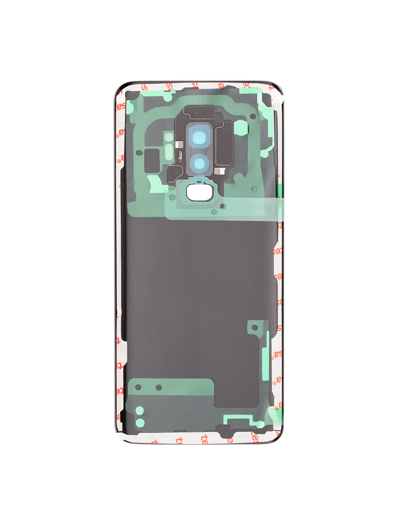 Replacement Back Cover Glass With Camera Lens Compatible For Samsung Galaxy S9 Plus (Service Pack) (Midnight Black)
