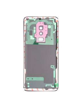 Replacement Back Cover Glass With Camera Lens Compatible For Samsung Galaxy S9 Plus (Service Pack) (Lilac Purple)