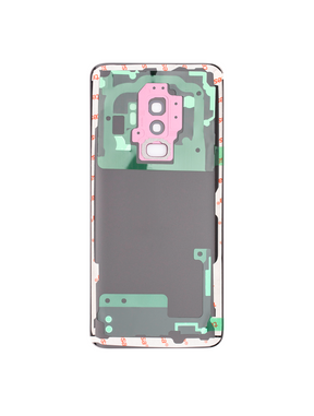 Back Cover Glass With Camera Lens Compatible For Samsung Galaxy S9 Plus  Replacement (No Logo) (Vemake) (Lilac Purple)