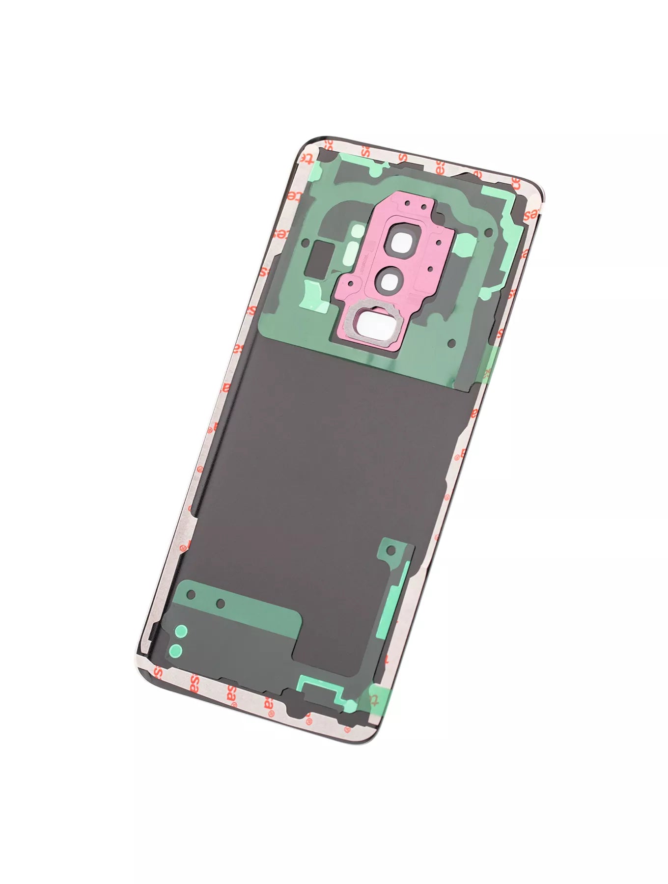 Replacement Back Cover Glass With Camera Lens Compatible For Samsung Galaxy S9 Plus (Service Pack) (Lilac Purple)