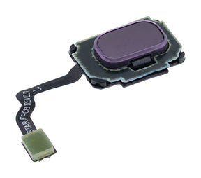Fingerprint Reader With Flex Cable Replacement Compatible For Samsung Galaxy S9 / S9 Plus (Lilac Purple)