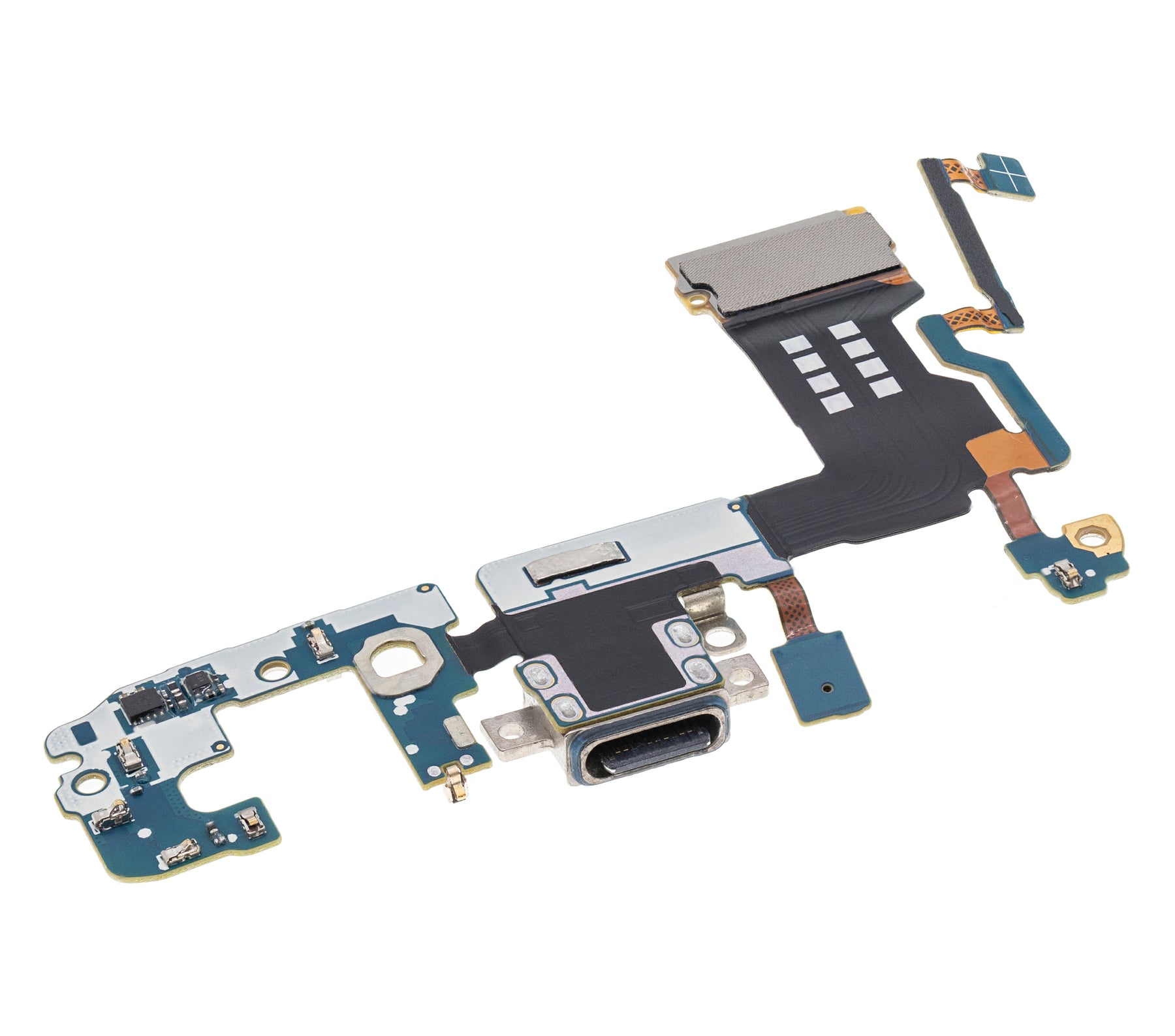 Replacement Charging Port With Flex Cable Compatible For Samsung Galaxy S9 Plus by Macfactory.Store (G965F) (International Version)