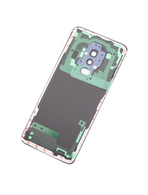 Back Cover Glass With Camera Lens Compatible For Samsung Galaxy S9 Plus Replacement  (No Logo) (Vemake) (Coral Blue)