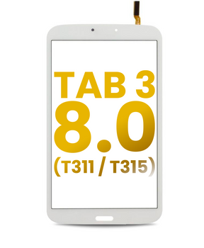 Replacement Digitizer Compatible For Samsung Galaxy Tab 3 8.0" (T311 / T315) (3G Version Only) (White)