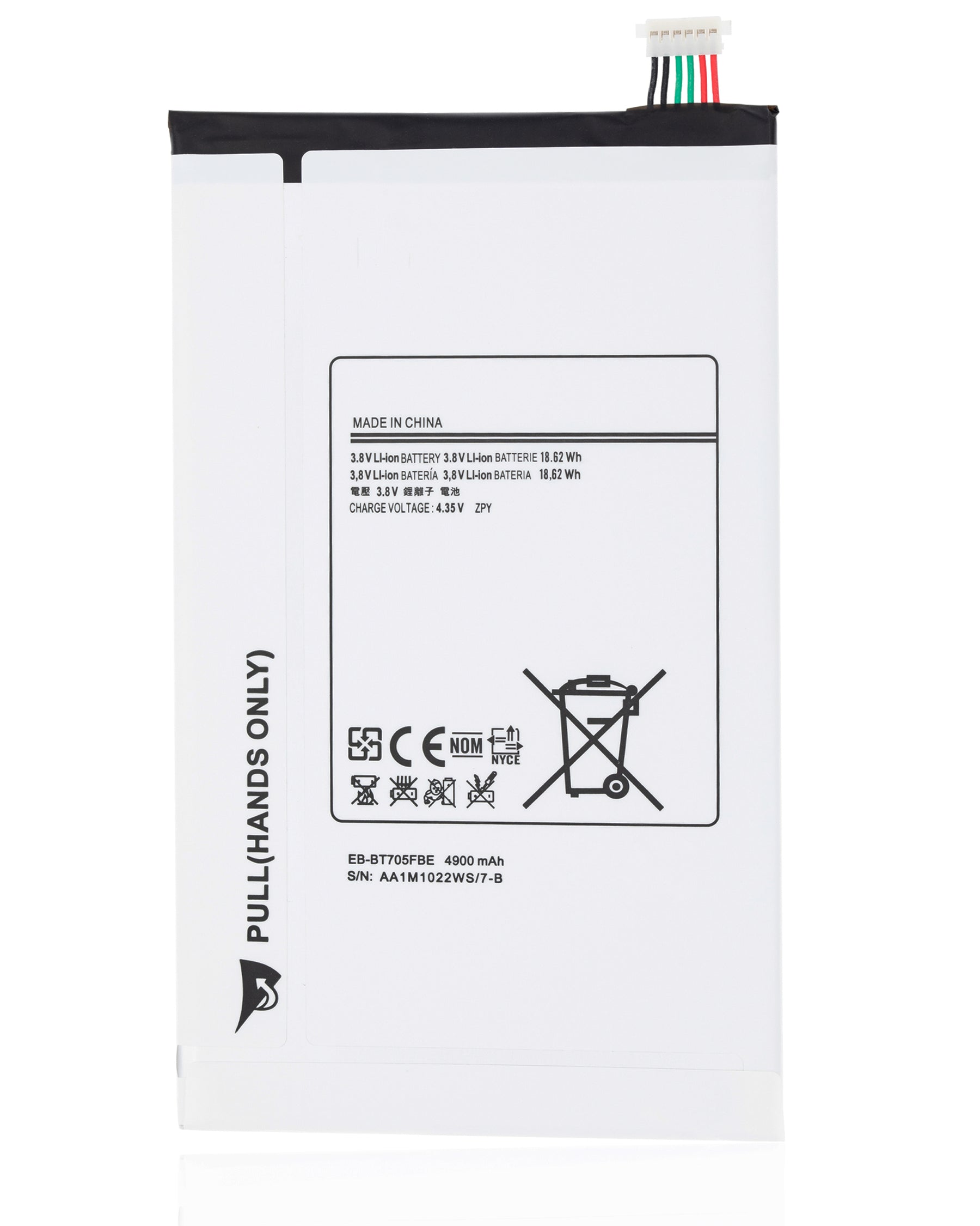 Replacement Battery Compatible For Samsung Galaxy Tab S 8.4" (T700 / T705) (2014)(EB-BT705)