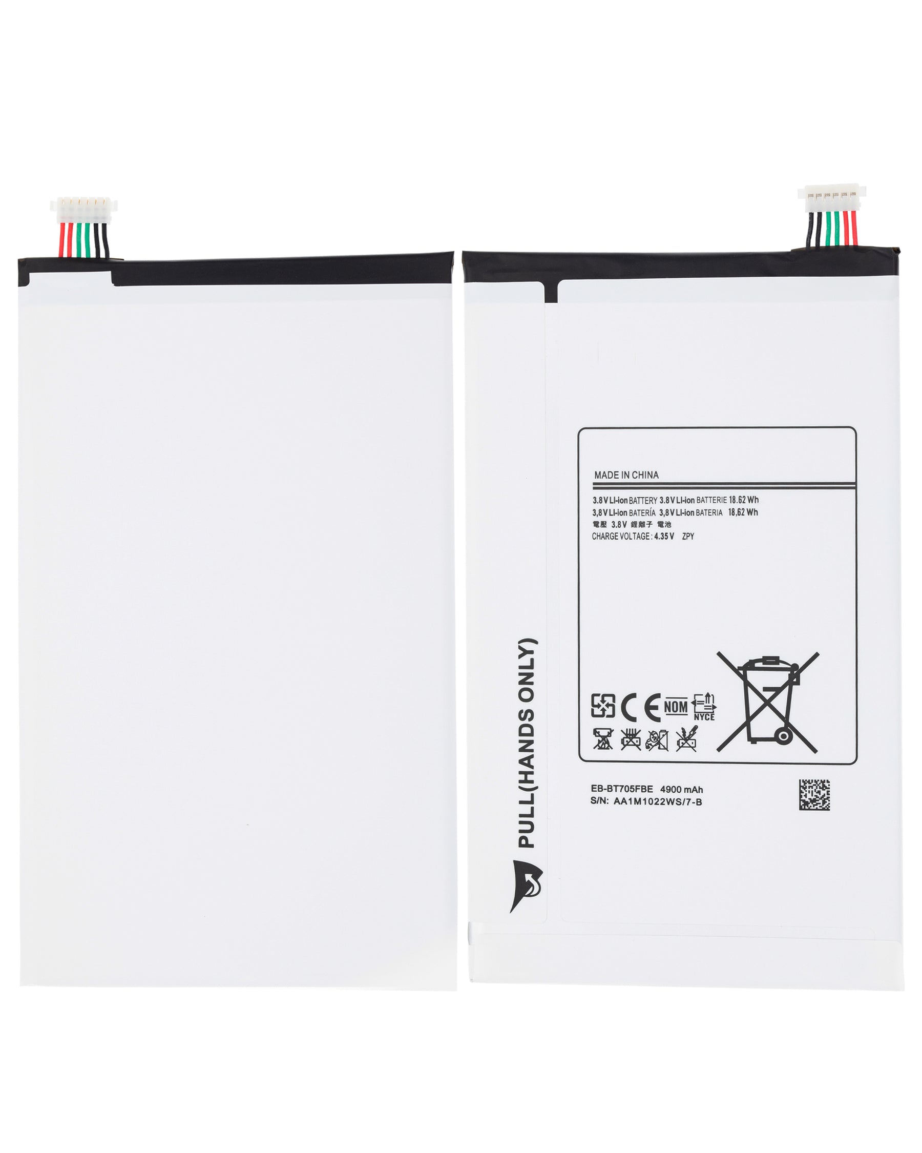 Replacement Battery Compatible For Samsung Galaxy Tab S 8.4" (T700 / T705) (2014)(EB-BT705)