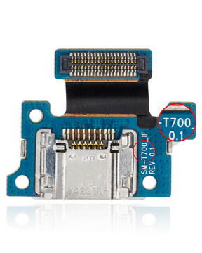 Charging Port Flex Cable Compatible For Samsung Galaxy Tab S 8.4" (T700 / T701/2014) (WiFi Version) (Premium)