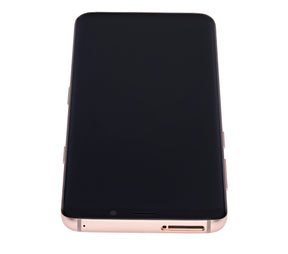 Replacement OLED Assembly With Frame Compatible For Samsung Galaxy S9 Plus (Refurbished) (Sunrise Gold)