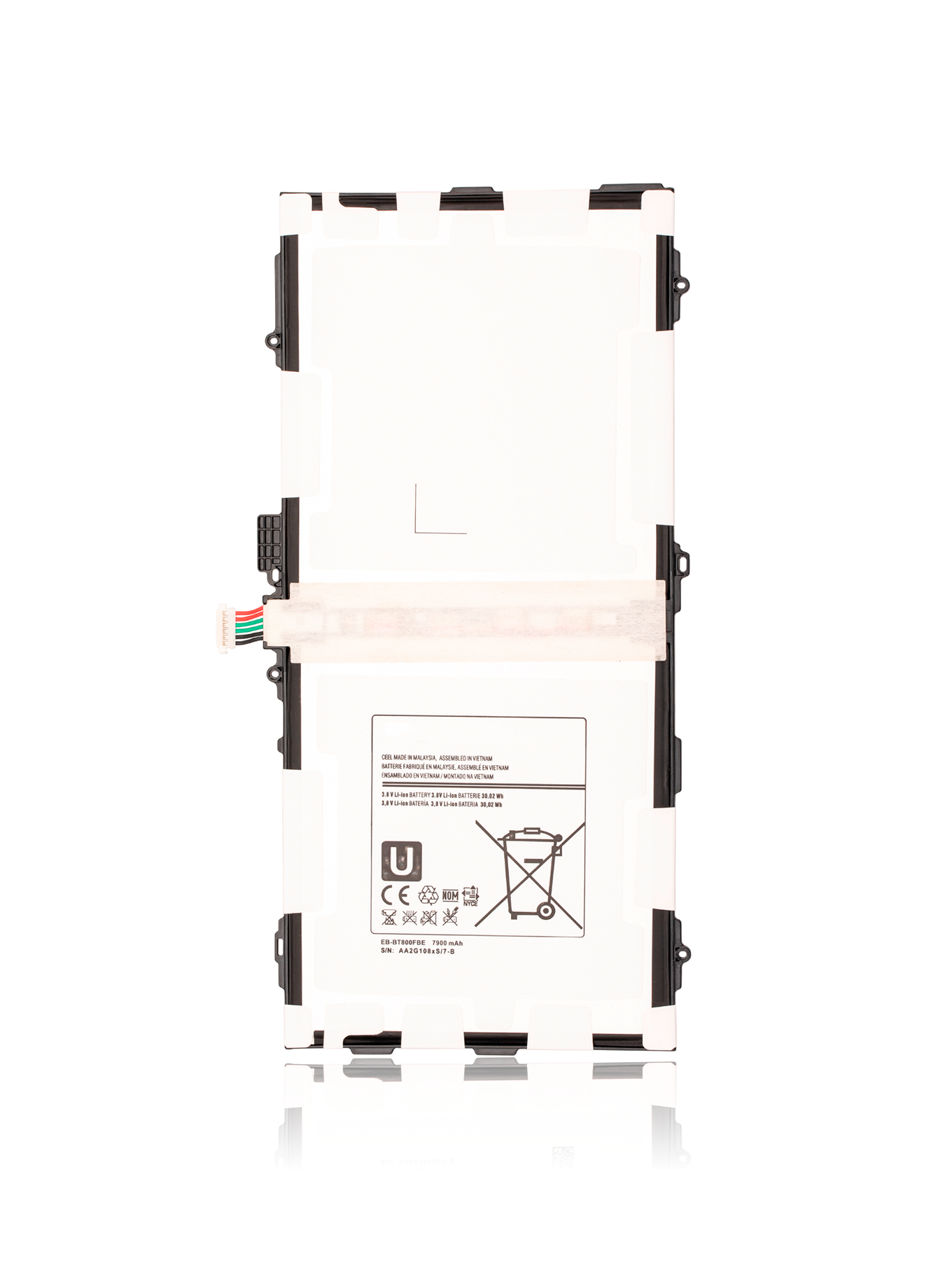 Replacement Battery Compatible For Samsung Galaxy Tab S 10.5" (T800 / T805) (2014) (EB-BT800FBE)