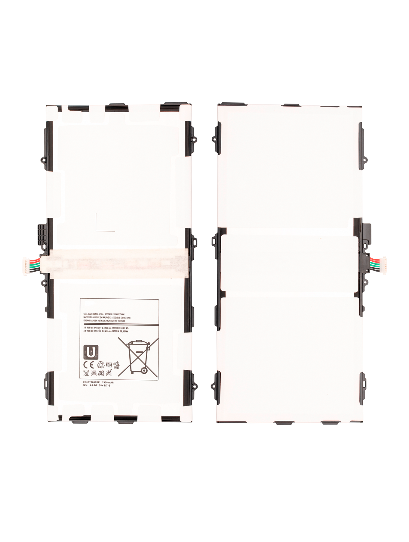 Replacement Battery Compatible For Samsung Galaxy Tab S 10.5" (T800 / T805) (2014) (EB-BT800FBE)