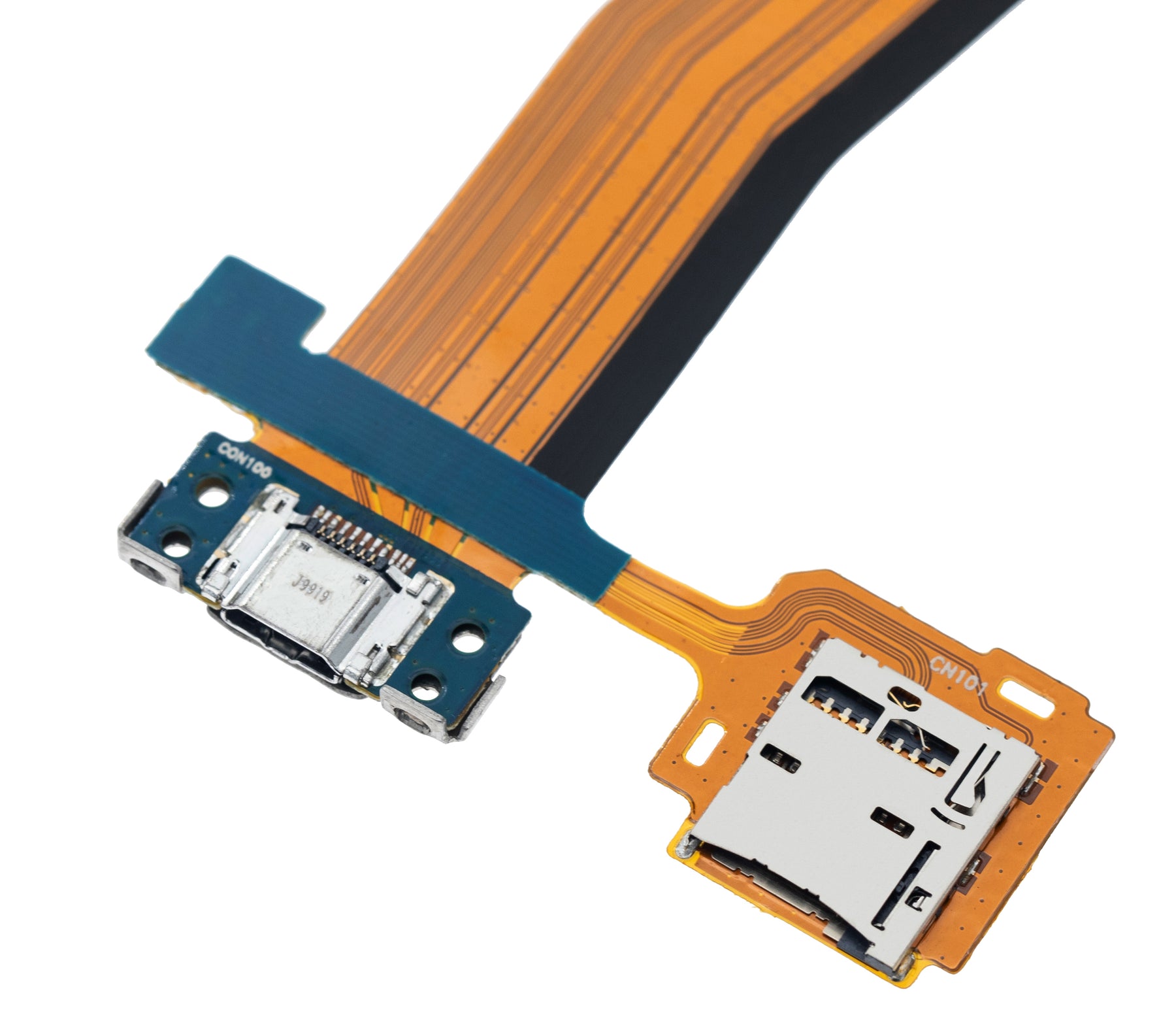 Charging Port Flex Cable With SD Card Reader Compatible For Samsung Galaxy Tab S 10.5" (T800 / T805) (2014) (Premium)