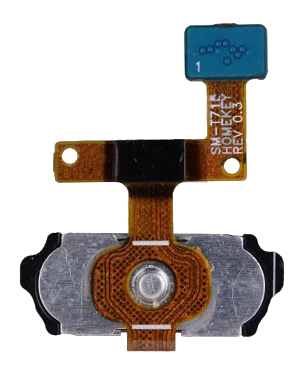 Home Button With Flex Cable Compatible For Samsung Galaxy Tab S2 8.0" (T715 / T719) (2015) (White)