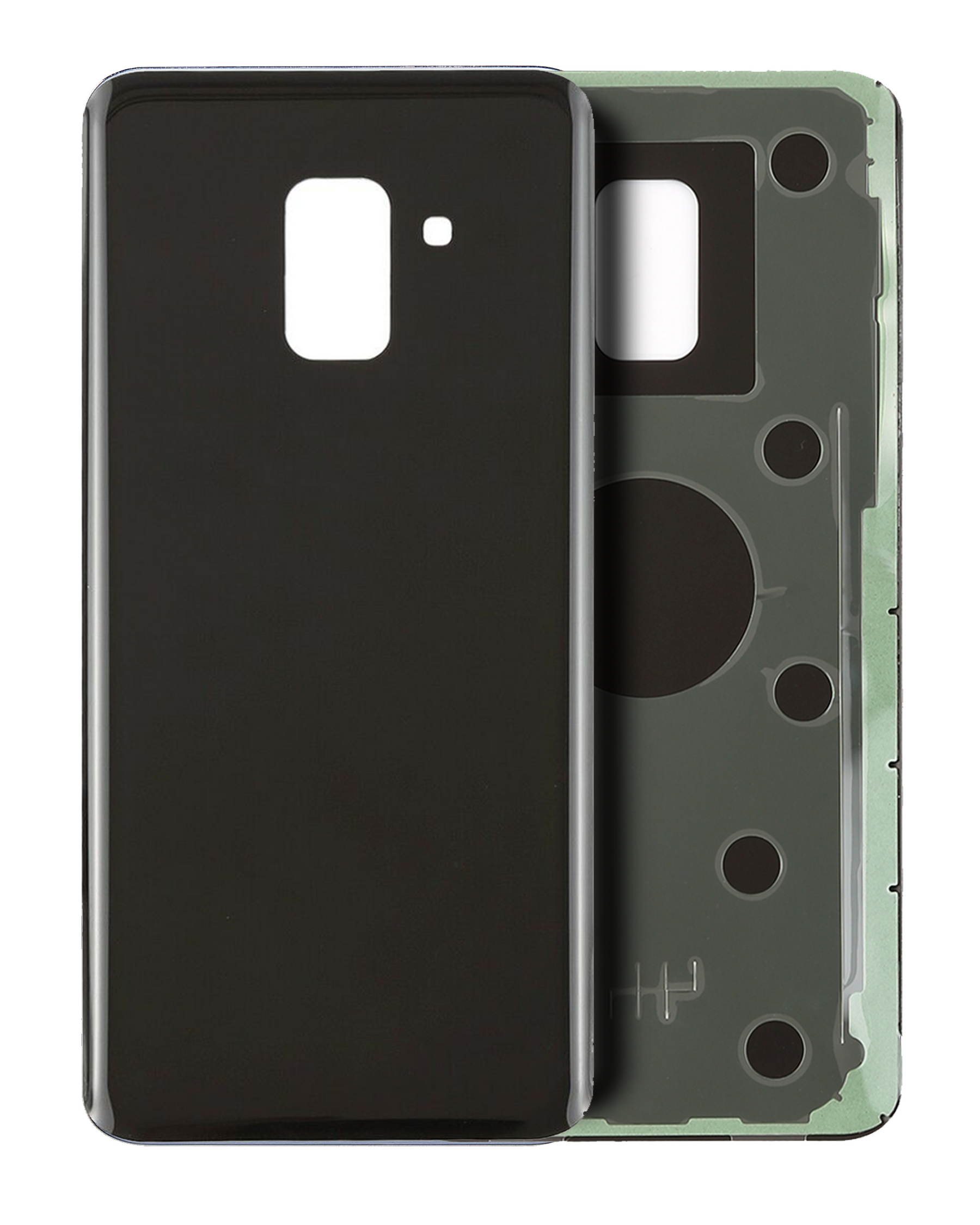 Replacement Back cover Glass Compatible For Samsung Galaxy A8 (A530 / 2018) (Black)